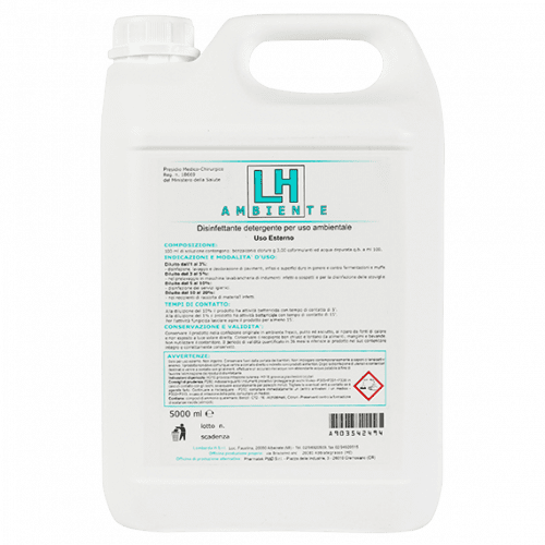 DISINFETTANTE PER AMBIENTI LH AMBIENTE - FLACONE 5000ml