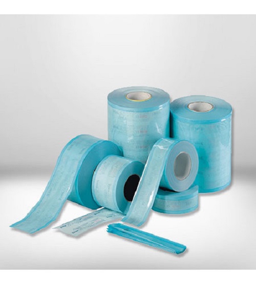 ROTOLO PIATTO PER STERILIZZAZIONE 100MMX200M