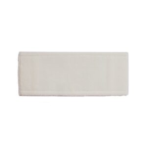 SNOW  40×11,RICAMBIO IN MICROFIBRA BIANCA