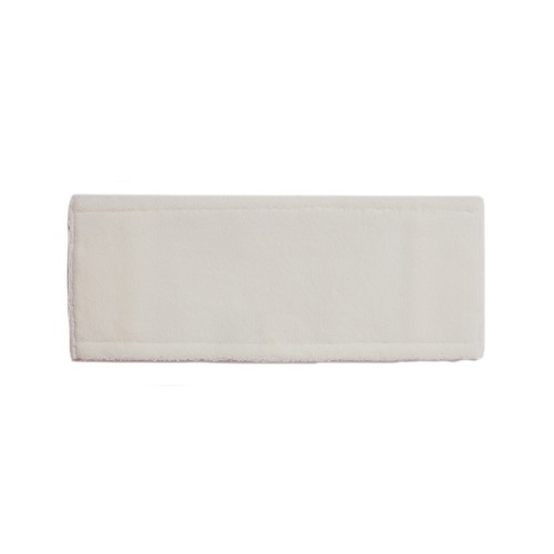 SNOW 40×11,RICAMBIO IN MICROFIBRA BIANCA